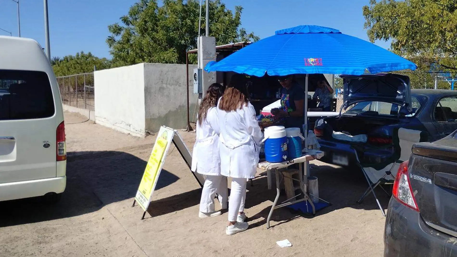 puesto comida imss la paz